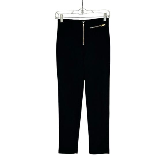 Reformation black zippered skinny ankle pants size 2P - Picture 1 of 8